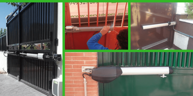 ⚡Brazo Motor Para Puerta Batiente|Madrid|Guadalajara|Instalación